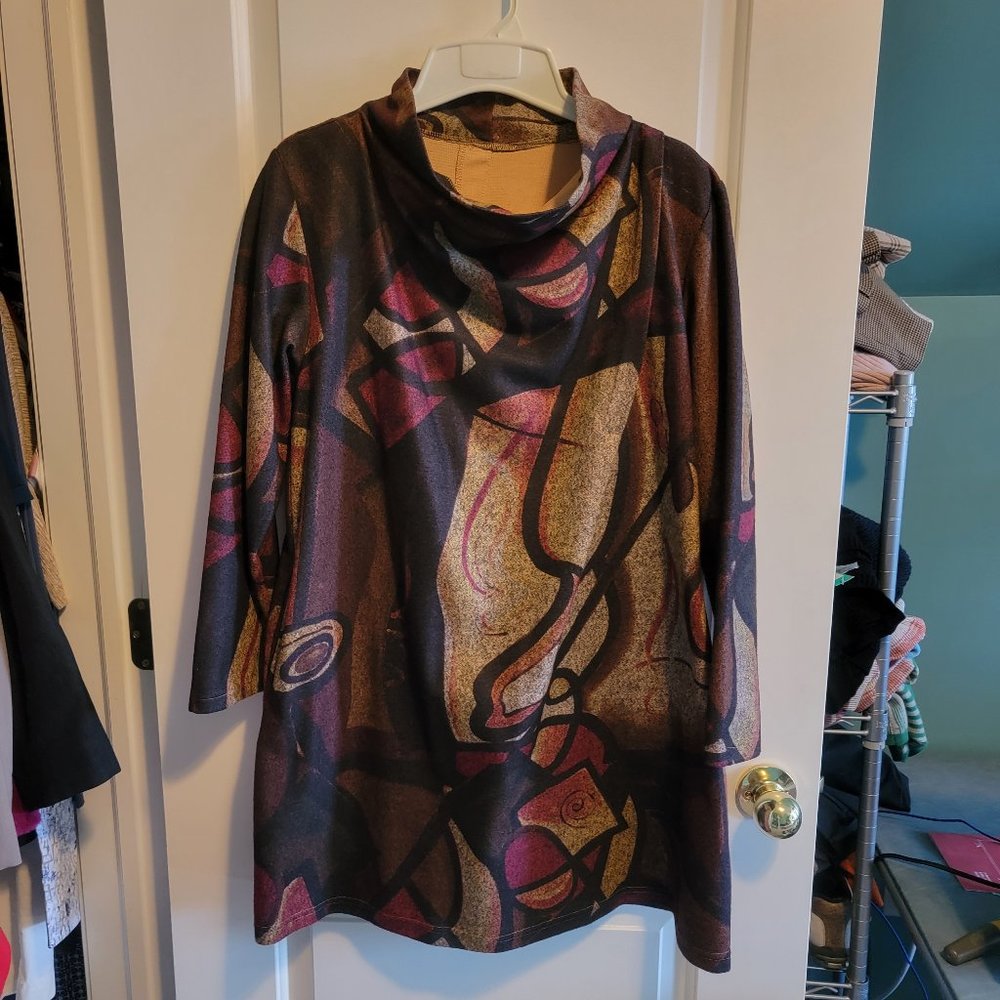 Mordenmiss Artistic Tunic Top